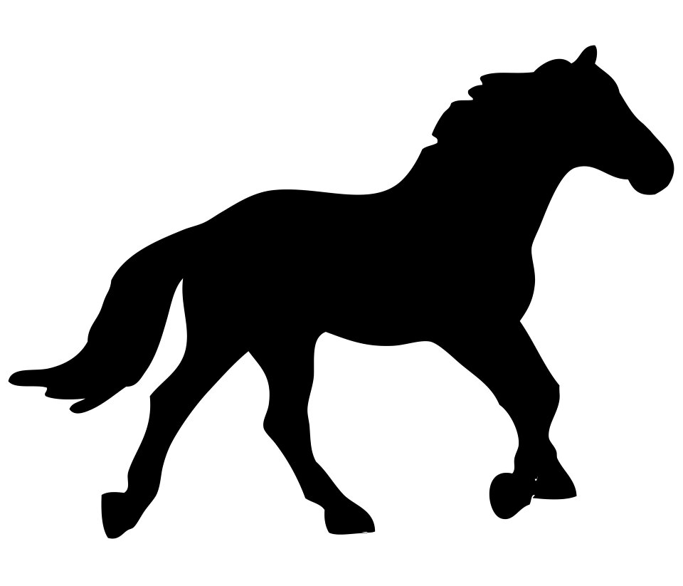 Black silhouette art