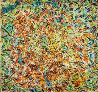 Acrylic canvas sahajo art
