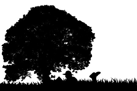 Tree girl female