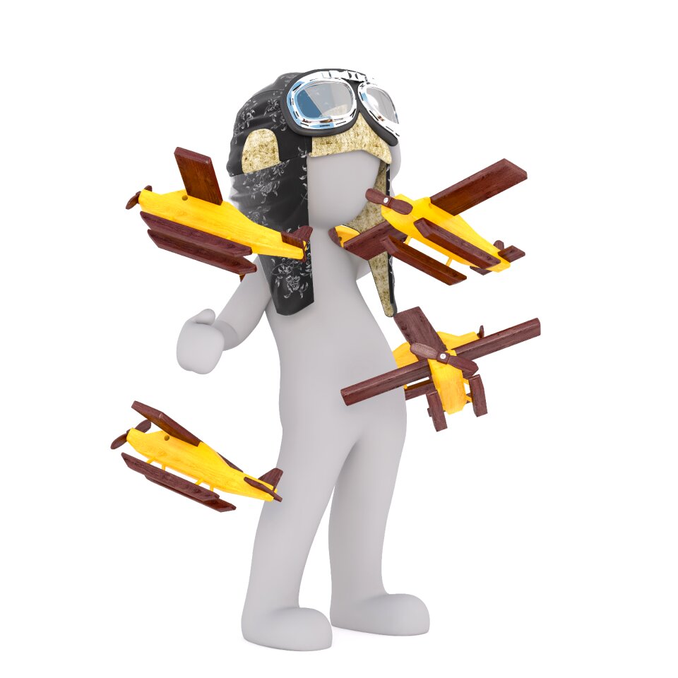 Isolated 3d model