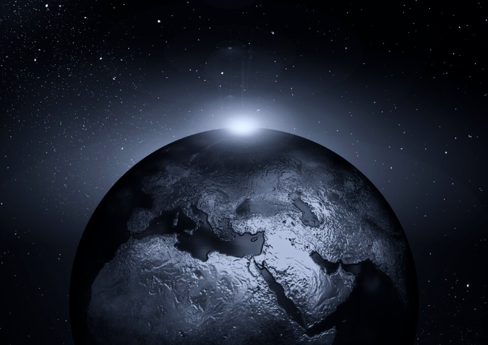 Space sun light