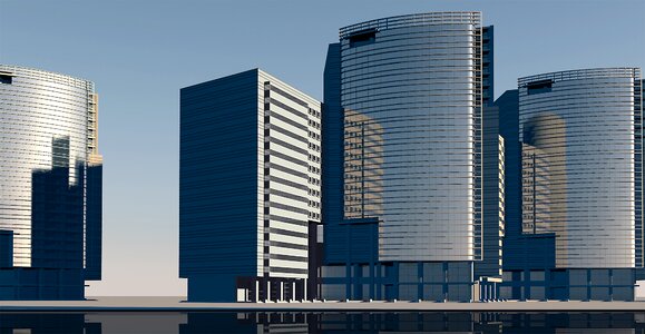 Architecture city high