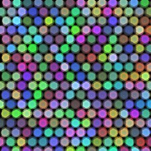 Balls ornaments rainbow