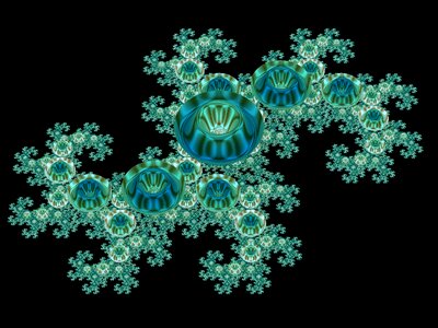Symmetry rendering spiral