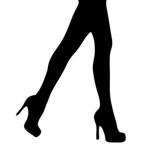 Lady girl black