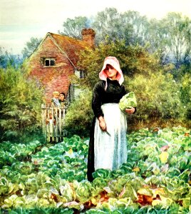 Antique watercolor watercolour