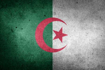 National flag sahara grunge