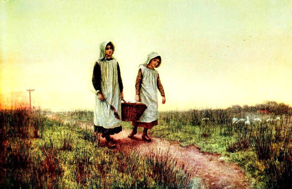 Antique watercolor watercolour
