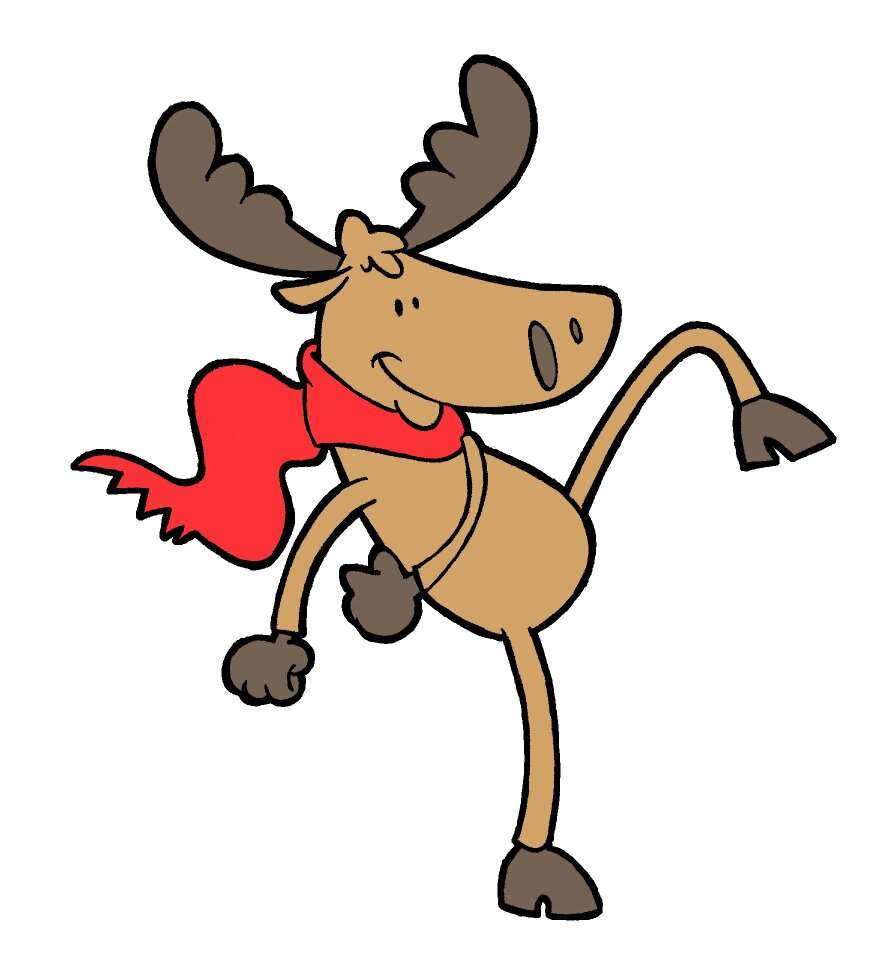 Deer reindeer holiday