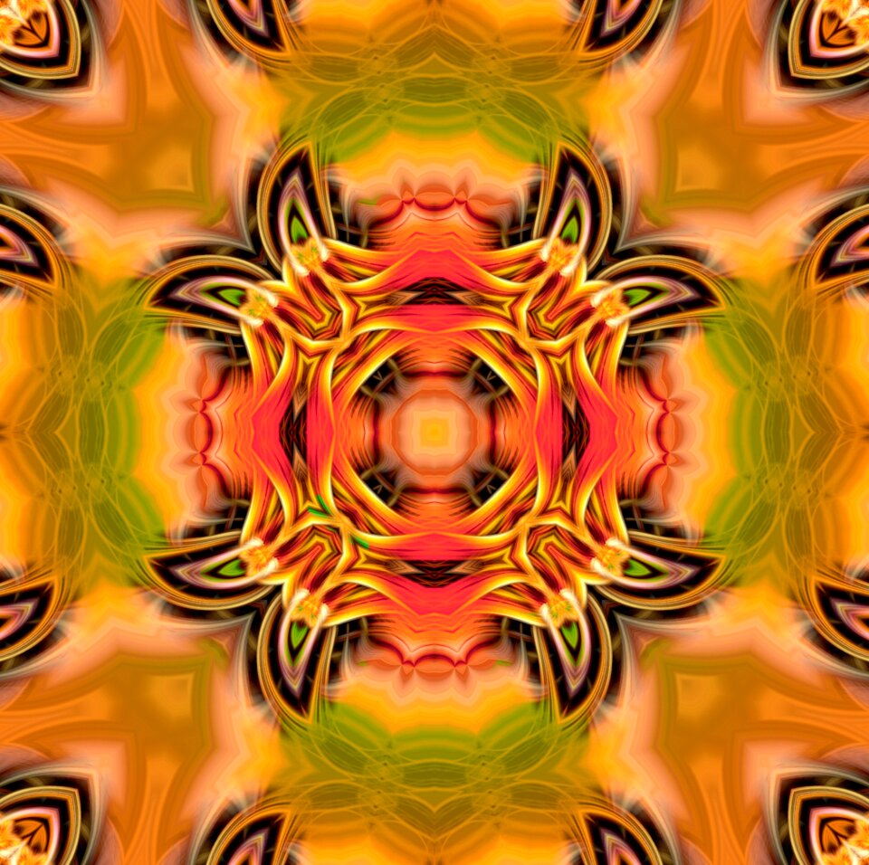 Colorful flora background
