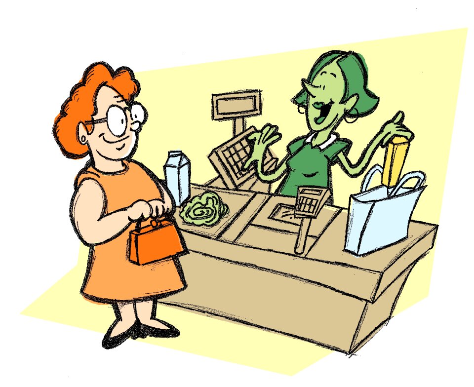 Store customer shop