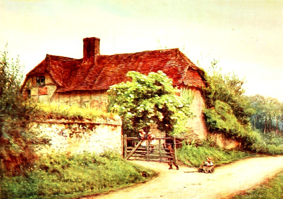 Antique watercolor watercolour