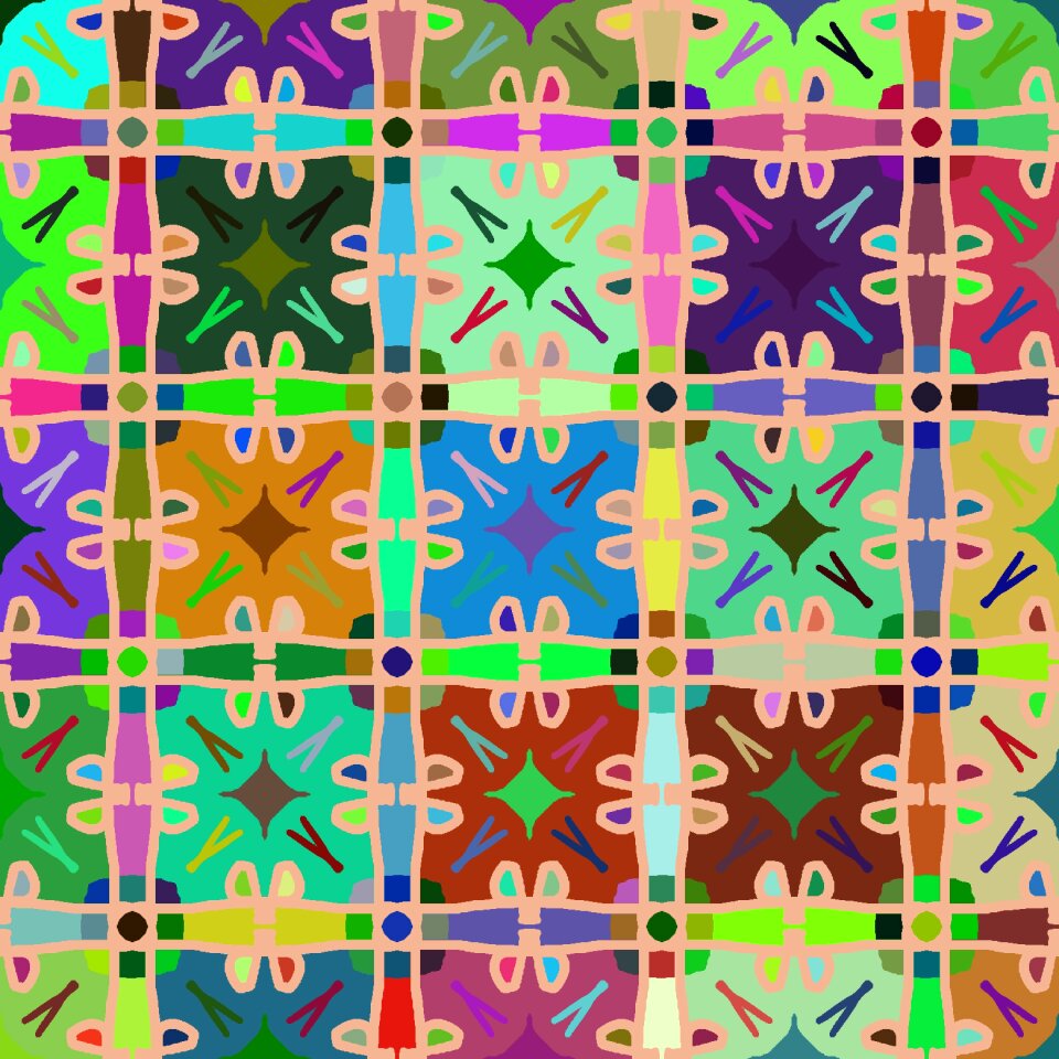Design shapes colors