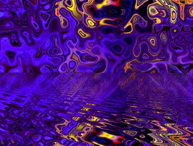 Color abstract structure