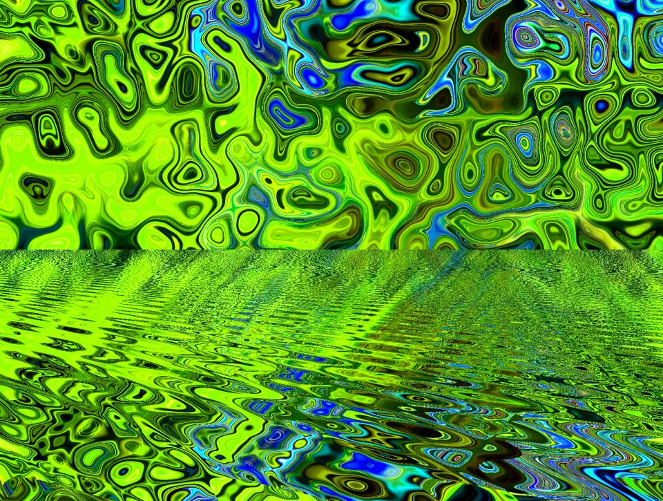 Color abstract structure