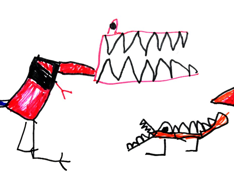 Tyrannosaurus graffiti Free illustrations