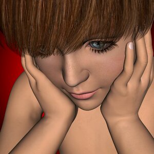 Boy human view