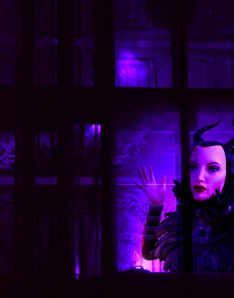Woman surreal spooky