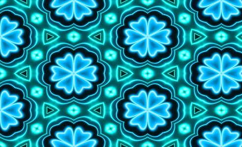 Textile patterned shapes