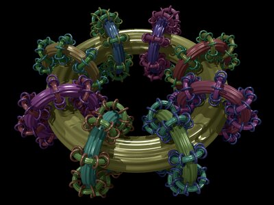 Mathematical toroid donut