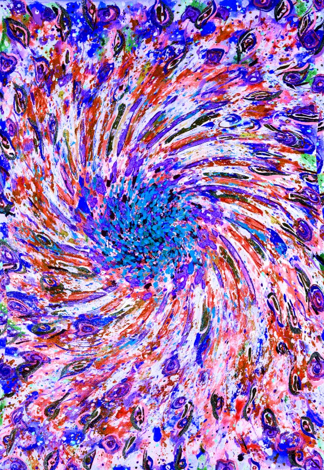 Canvas artwork bright