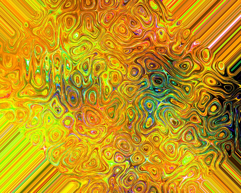 Structure abstract gold