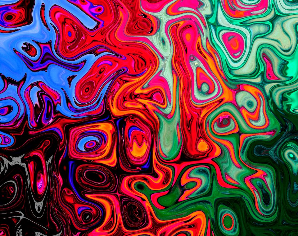 Structure abstract colorful