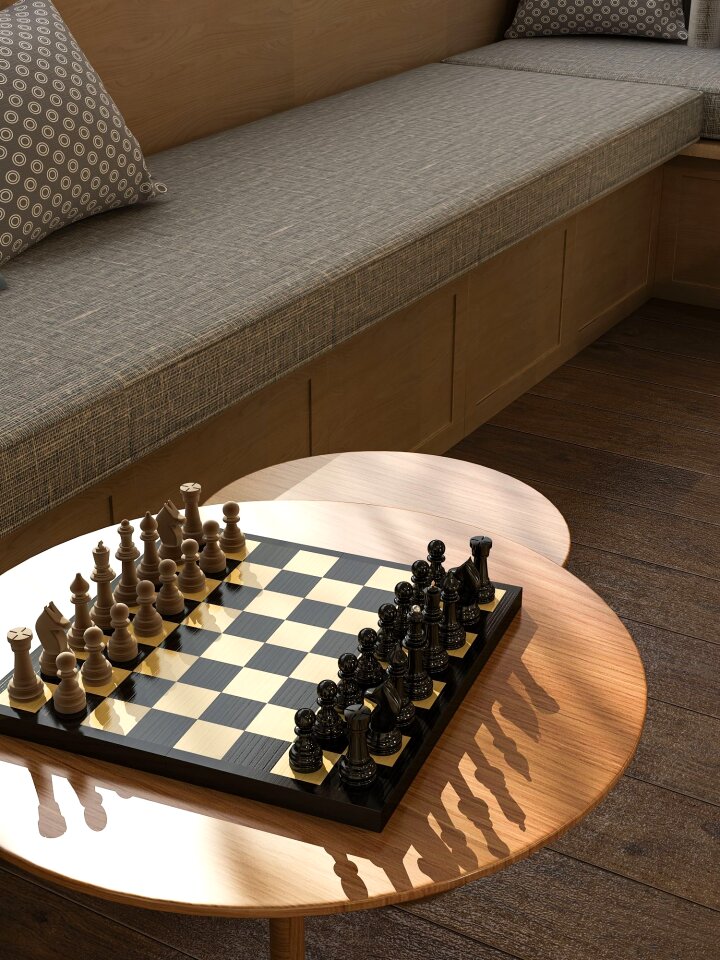 Chess board card connector Free illustrations