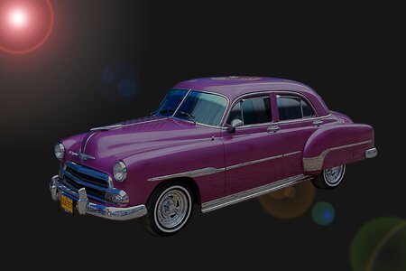 Old oldtimer vehicle