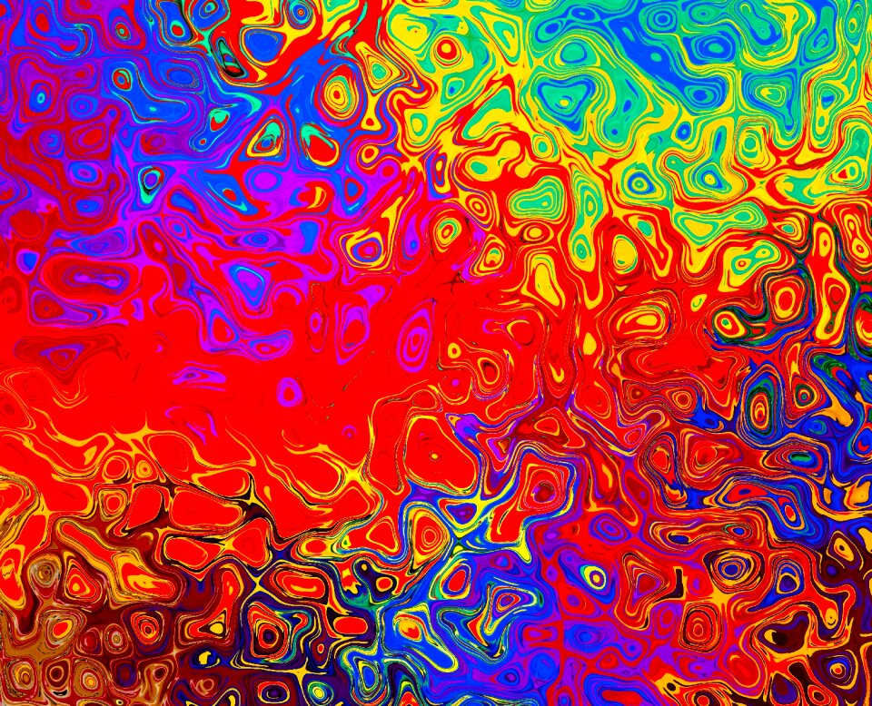 Structure abstract colorful