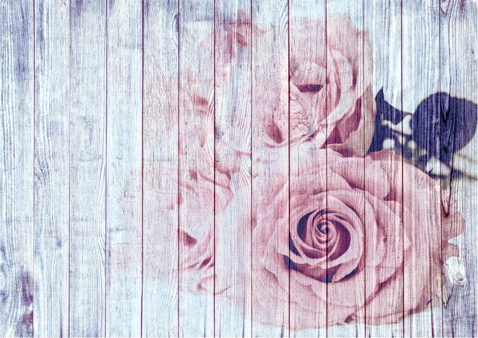 Wood structure romantic