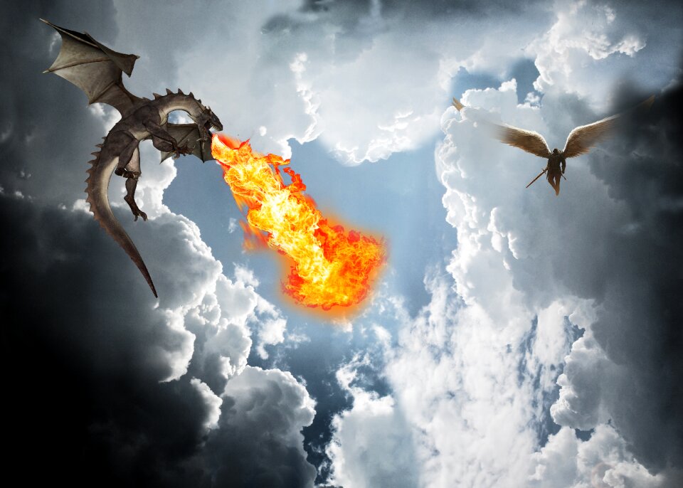 Special effects photoshop knight