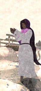 Ice woman stream