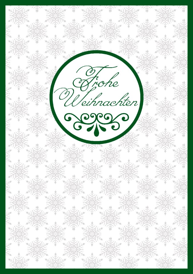 Greeting card christmas motif Free illustrations