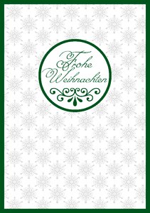 Greeting card christmas motif Free illustrations