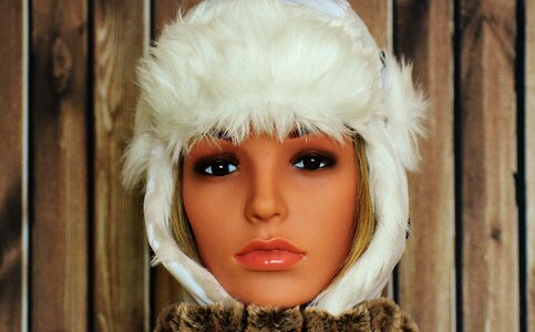 Winter white doll