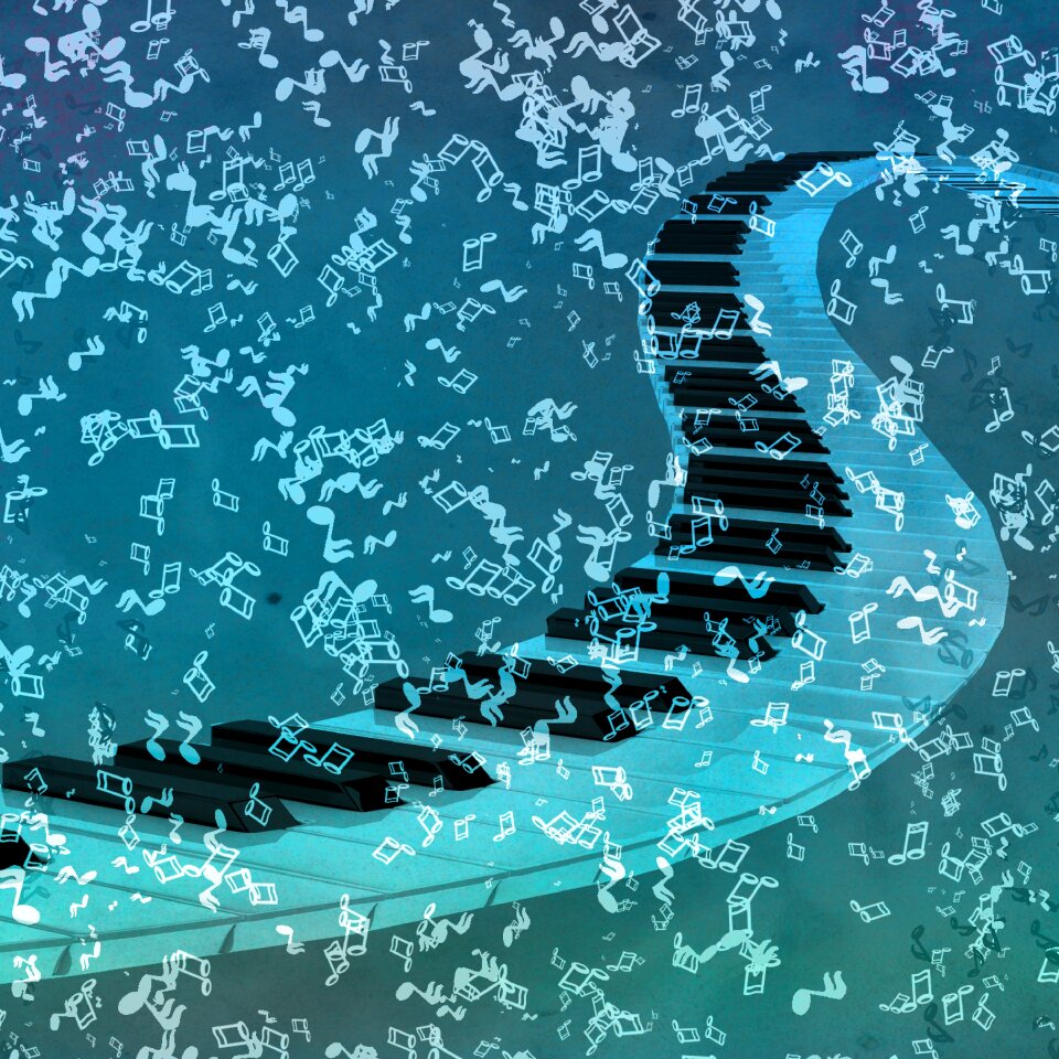 Texture scrapbook music