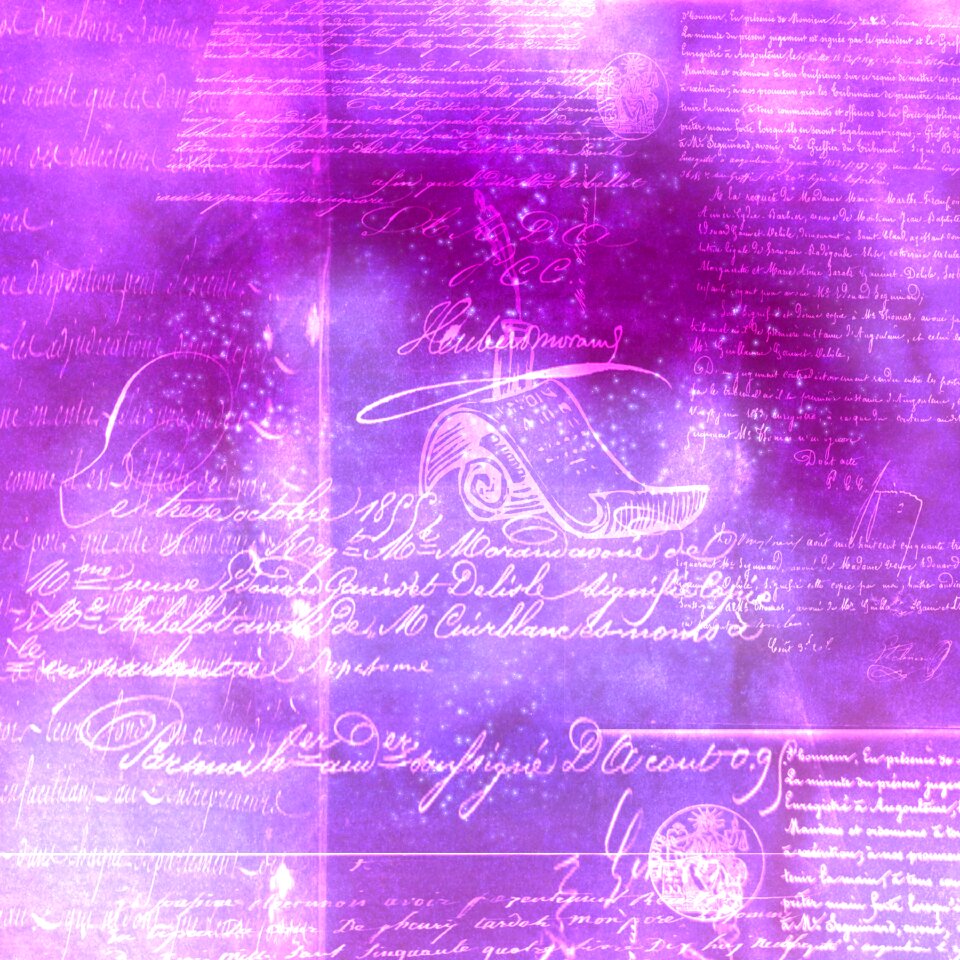 Purple scrapbook vintage
