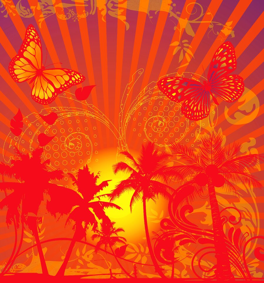 Sun heat summer