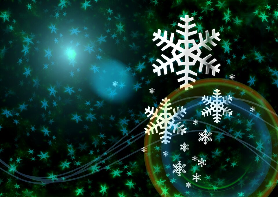 Christmas festival star