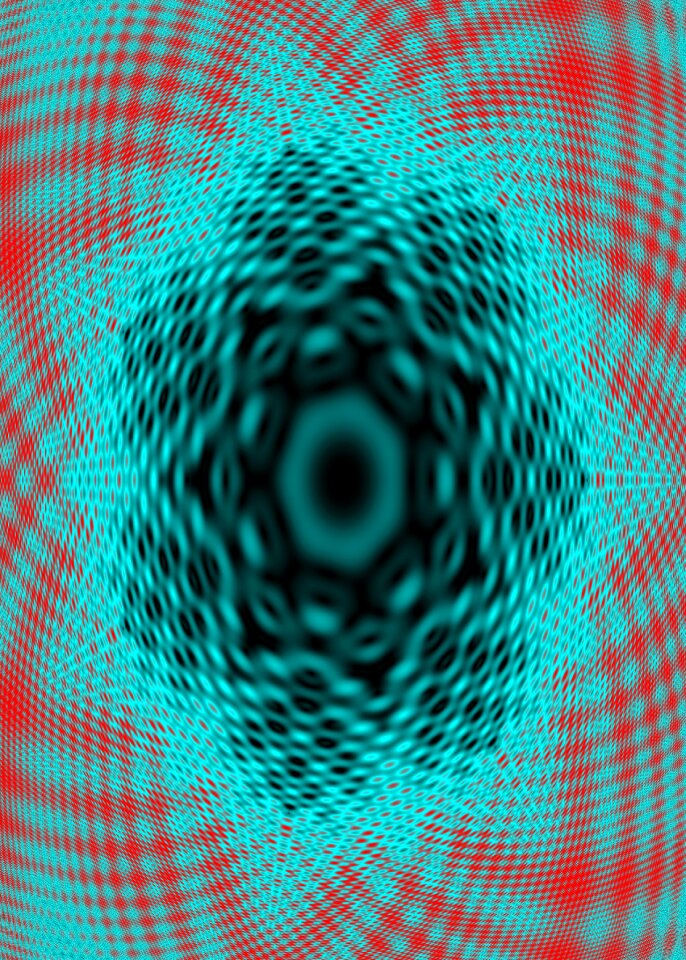 Simulated design artwork