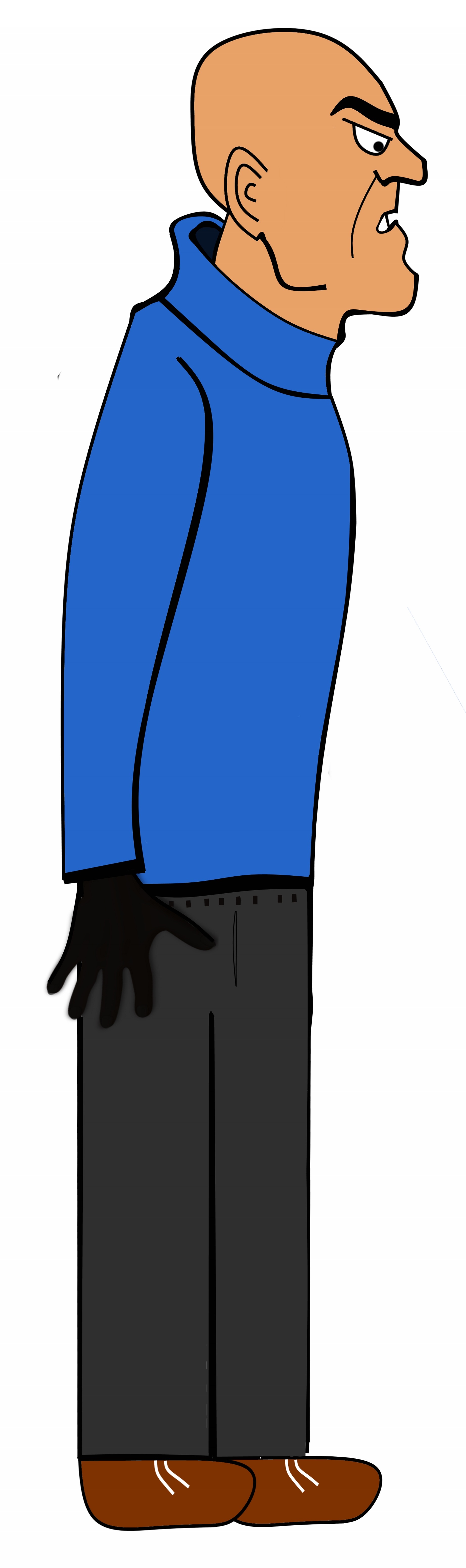 Security thief man