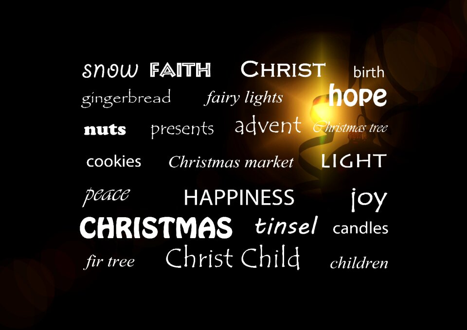Joy christmas tree festival