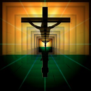 Crucifixion resurrection bible