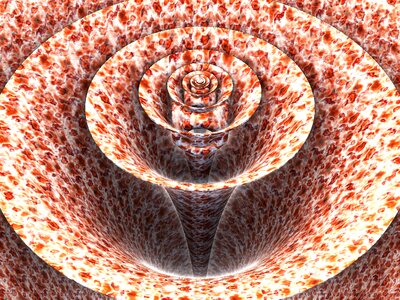 Flower design futuristic
