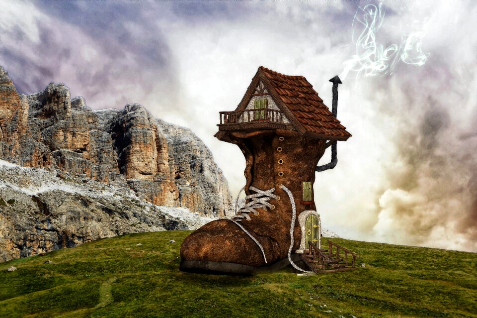 Boots house house fantasy