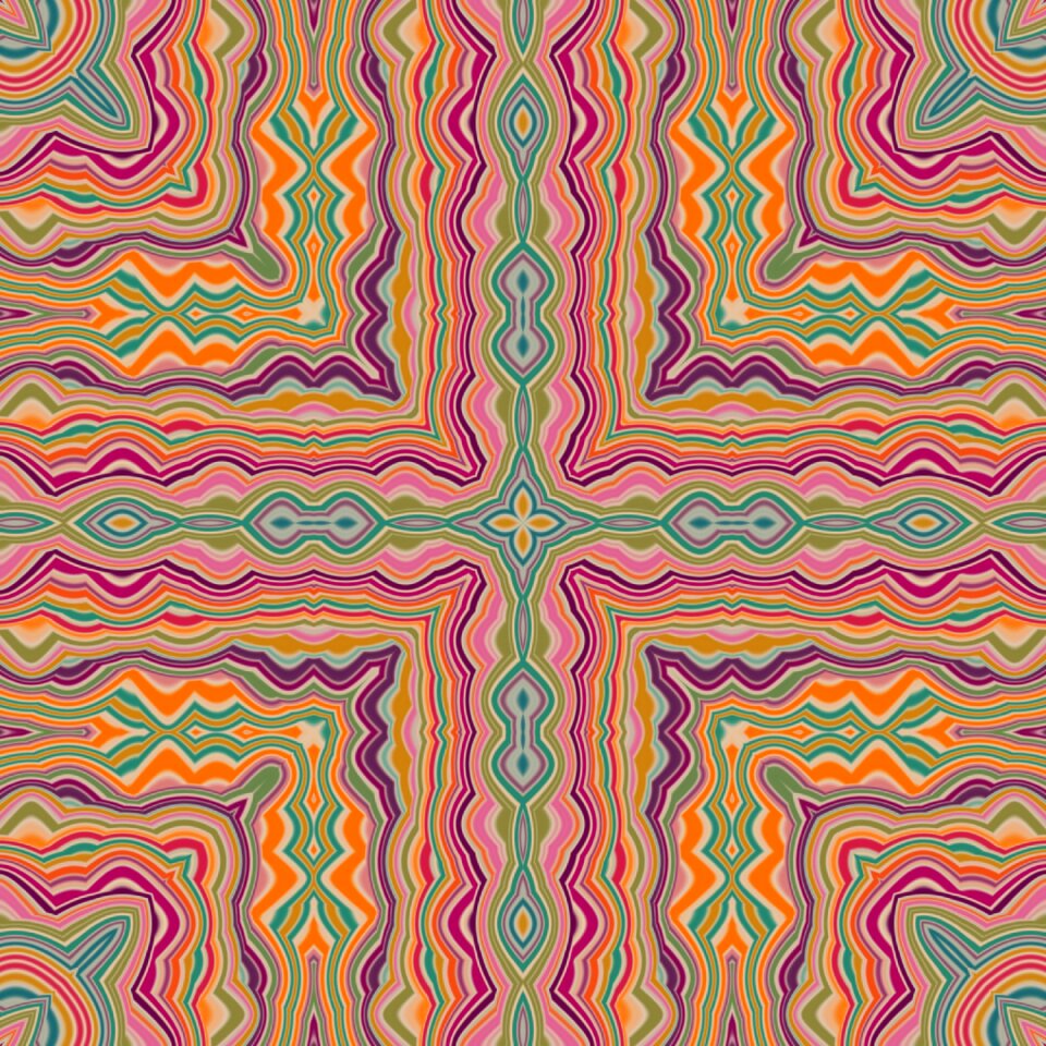 Pink backdrop pattern