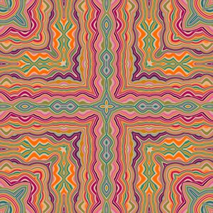 Pink backdrop pattern