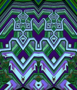 Art deco digital art wall paper