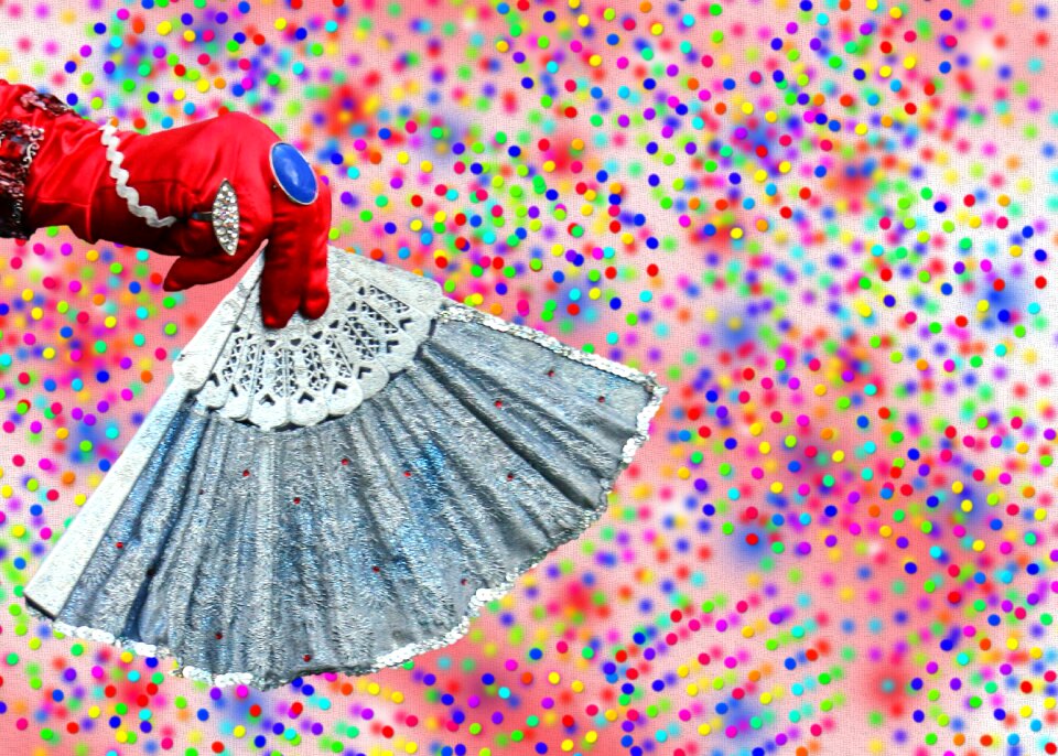 Glove masquerade dress up